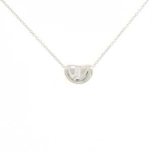 TIFFANY Silver Bean Necklace